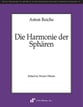 Die Harmonie der Spharen Study Scores sheet music cover